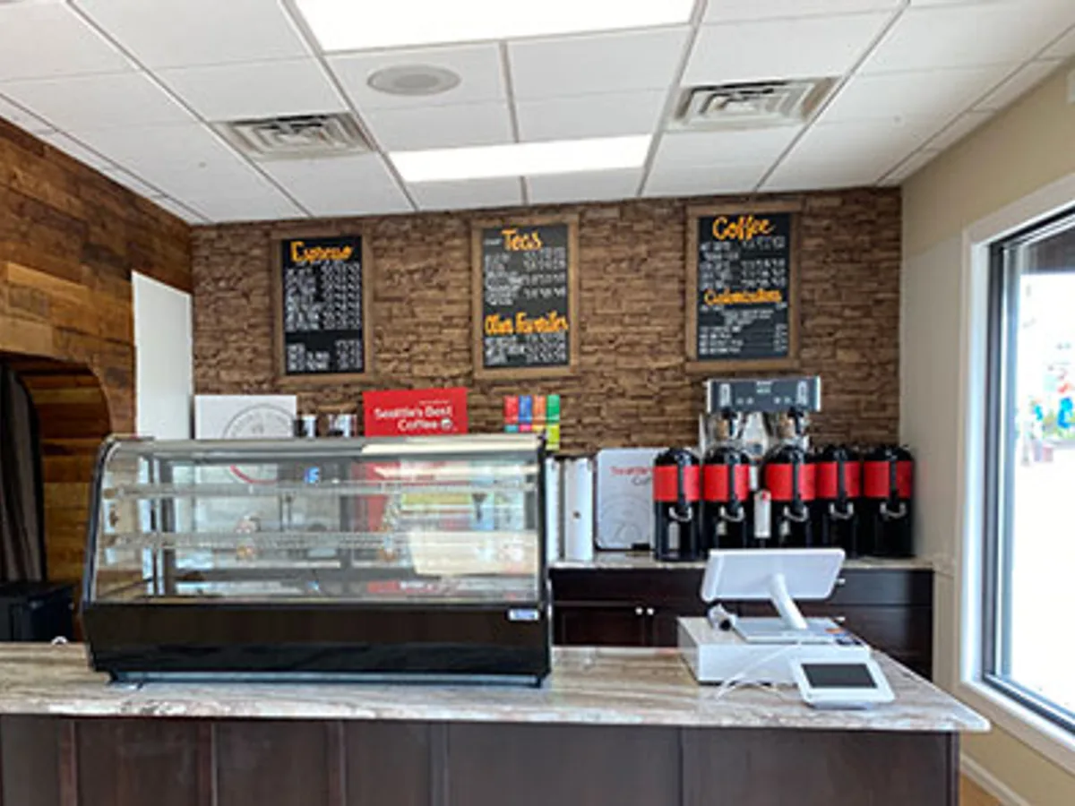 Pops Coffee Shop cafe interior